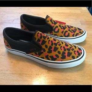 Vans Classic Slip-On Cheetah Print RARE Mens 10.5